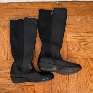 Elegant Black Over the Knee Boots